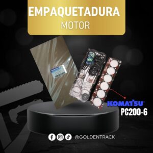 Kit de Empaquetadura de Motor Komatsu PC200-6