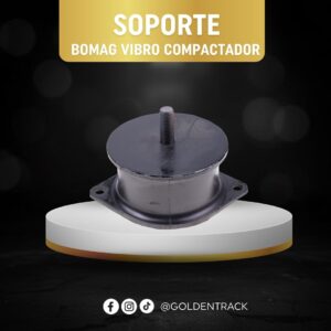 Soporte Amortiguador de Goma para Vibrocompactador Bomag
