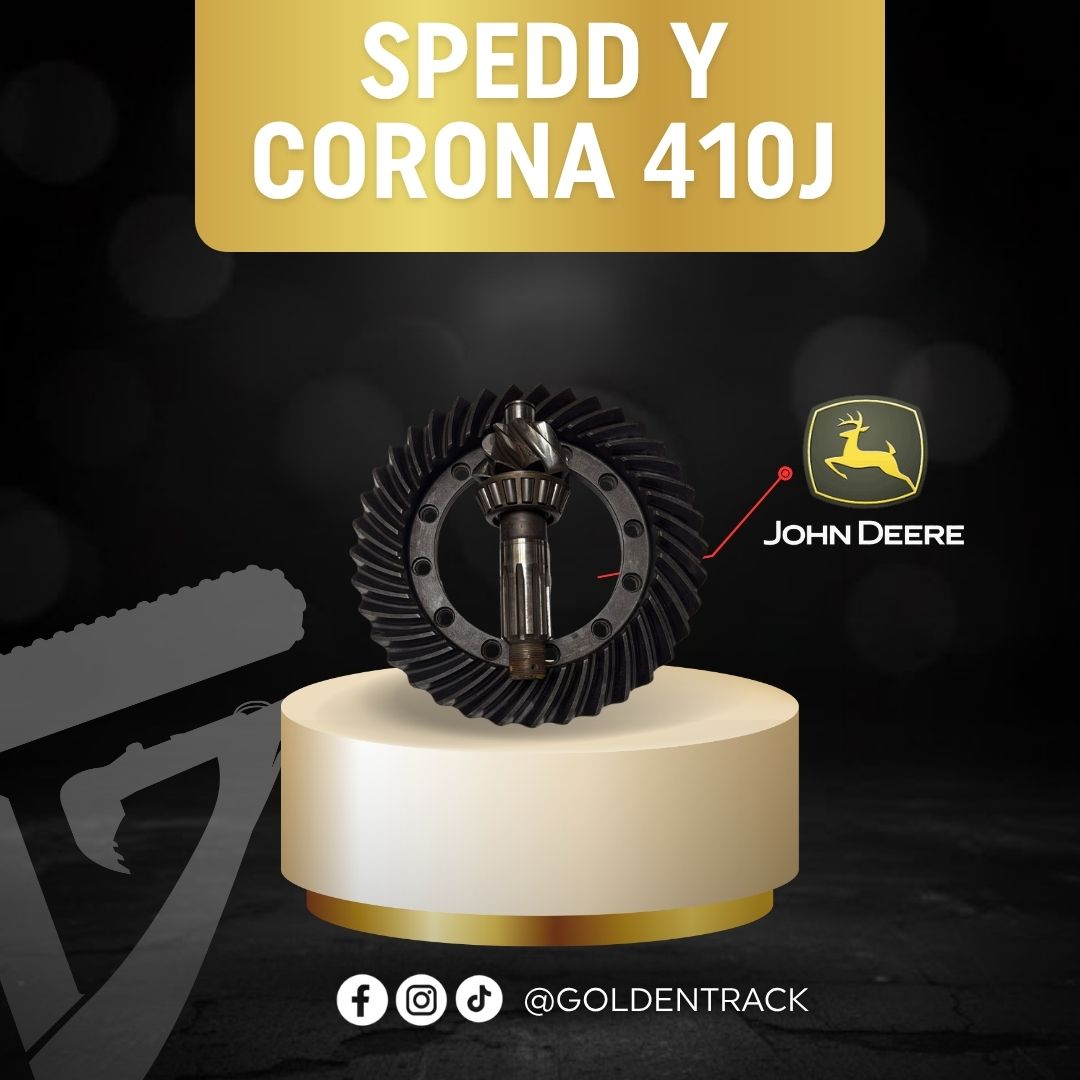 Kit de Corona y Piñón de Ataque (Spid) para Retroexcavadora John Deere 410J