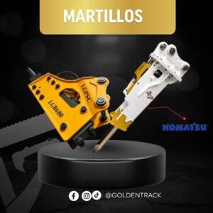 Martillos Hidráulicos para Excavadoras Komatsu