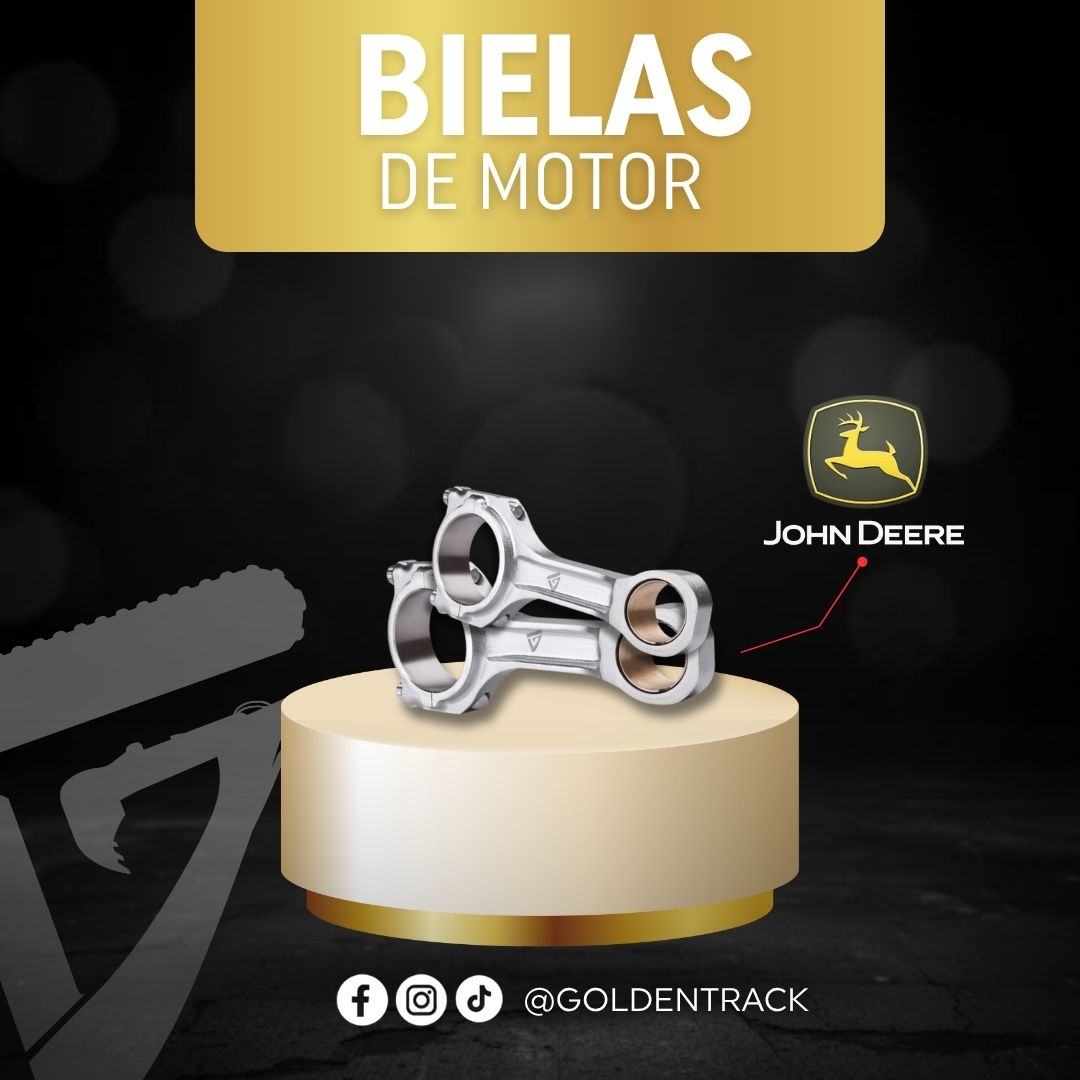 Juego de Bielas para Motor Diésel John Deere