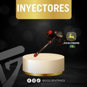 Inyector de Combustible Diésel para Retroexcavadora John Deere 410J