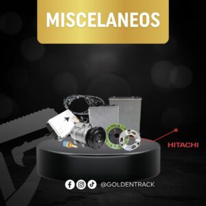 Repuestos Misceláneos para Excavadoras Hitachi (Radiadores, Computadores y Compresores)
