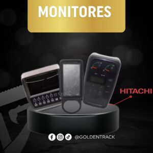 Monitores y Pantallas Digitales de Cabina para Excavadoras Hitachi