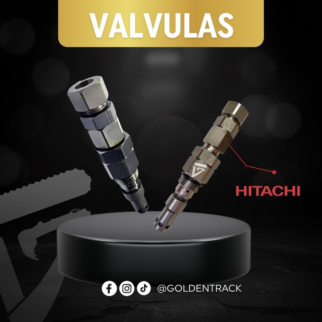 Válvulas de Alivio y Control de Presión Hidráulica para Hitachi