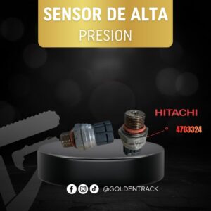 Sensor de Alta Presión Hidráulica Hitachi | Referencia 4703324