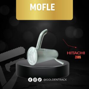 Silenciador de Escape (Mofle) para Excavadora Hitachi ZX85