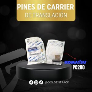 Pines de Carrier de Translación para Komatsu PC200
