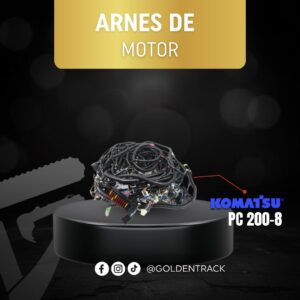 Arnés de Cableado Eléctrico para Motor Komatsu PC 200-8