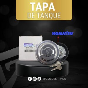 Tapa para Tanque de Combustible Komatsu con Llaves