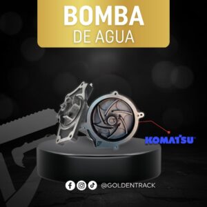 Bomba de Agua de Alta Eficiencia para Motor Komatsu
