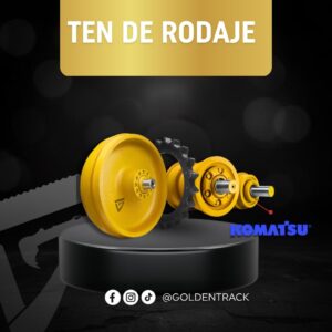Tren de Rodaje Komatsu - Componentes de Oruga