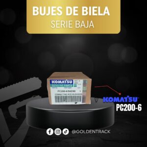 Bujes de Biela Komatsu PC200-6 Motor S6D95 - Serie Baja