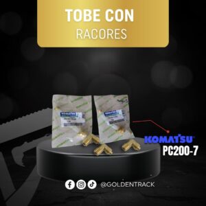 Tubo de Conexión Hidráulica con Racores para Komatsu PC200-7