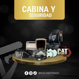 Componentes de Cabina, Control y Seguridad para Excavadoras y Maquinaria CAT