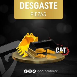 Piezas de Desgaste, Puntas, Dientes y Cuchillas para Baldes de Excavadora CAT