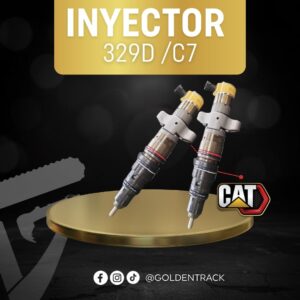 Inyector de Combustible HEUI para Excavadora Caterpillar 329D