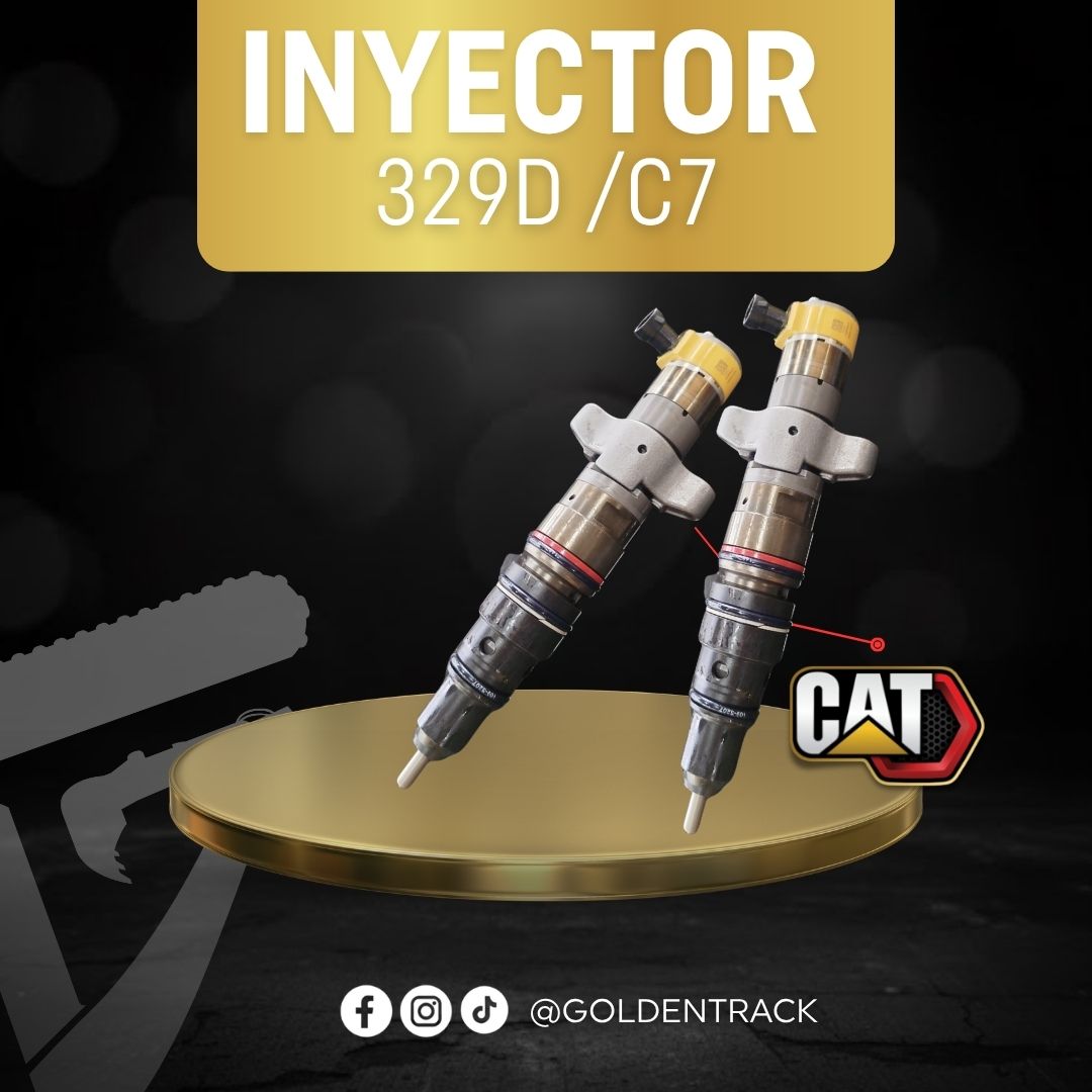 Inyector de Combustible HEUI para Excavadora Caterpillar 329D