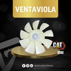 Ventilador de Motor para Excavadora Caterpillar 320C