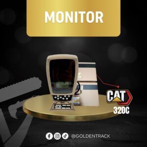 Monitor de Panel de Instrumentos de Cabina para Excavadora CAT 320C