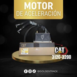 Motor Actuador de Aceleración CAT para Excavadoras 312C y 320D - Ref. 247-5212
