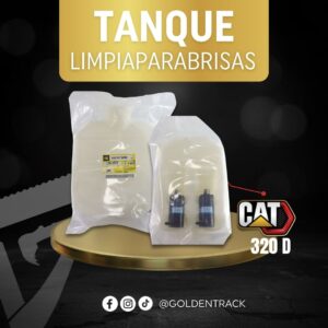 Depósito Tanque Limpiaparabrisas CAT 24V para Excavadora 320D - Ref. 176-1931