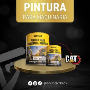 Pintura de Tráfico Pesado para Maquinaria Amarilla CAT