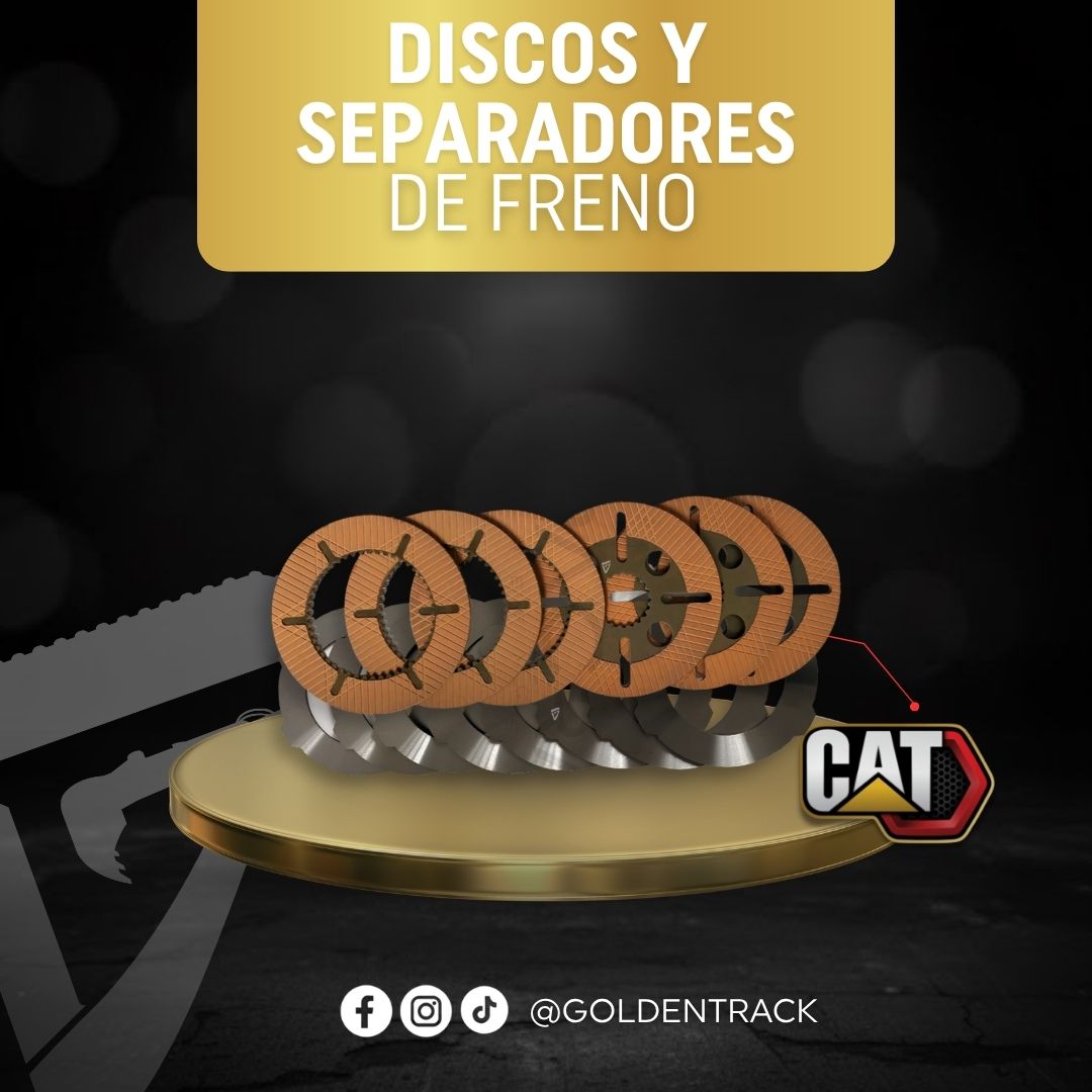 Kit de Discos y Separadores de Freno para Maquinaria CAT
