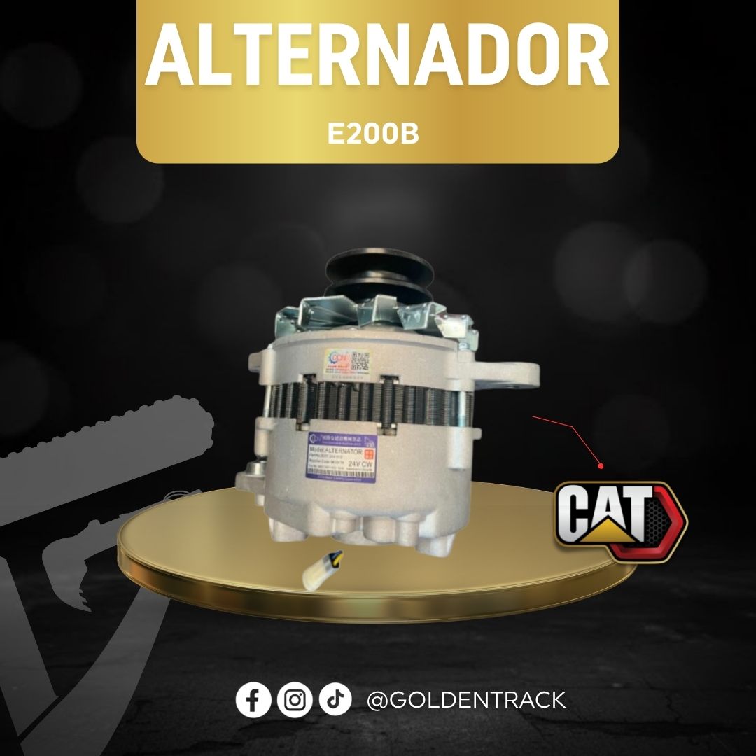 Alternador de 24V para Excavadora CAT E200B