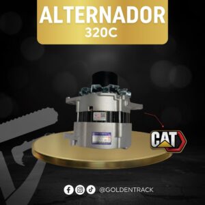 Alternador de Trabajo Pesado 24V para Excavadora CAT 320C