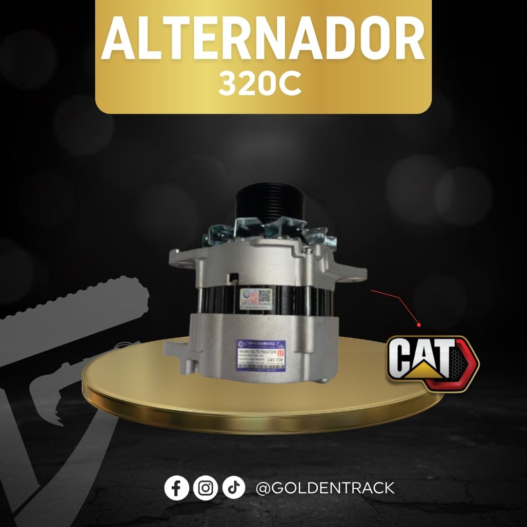 Alternador de Trabajo Pesado 24V para Excavadora CAT 320C