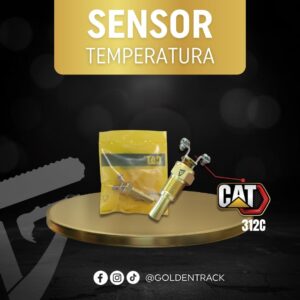 Sensor de Temperatura de Refrigerante para Excavadora CAT 312C