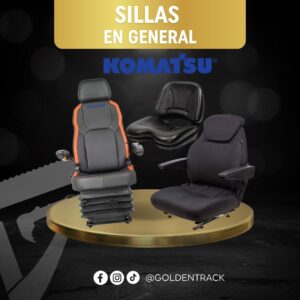 Sillas y Asientos para Maquinaria Pesada Komatsu