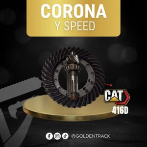 Conjunto de Corona y Speed (Piñón y Corona) para CAT 416D