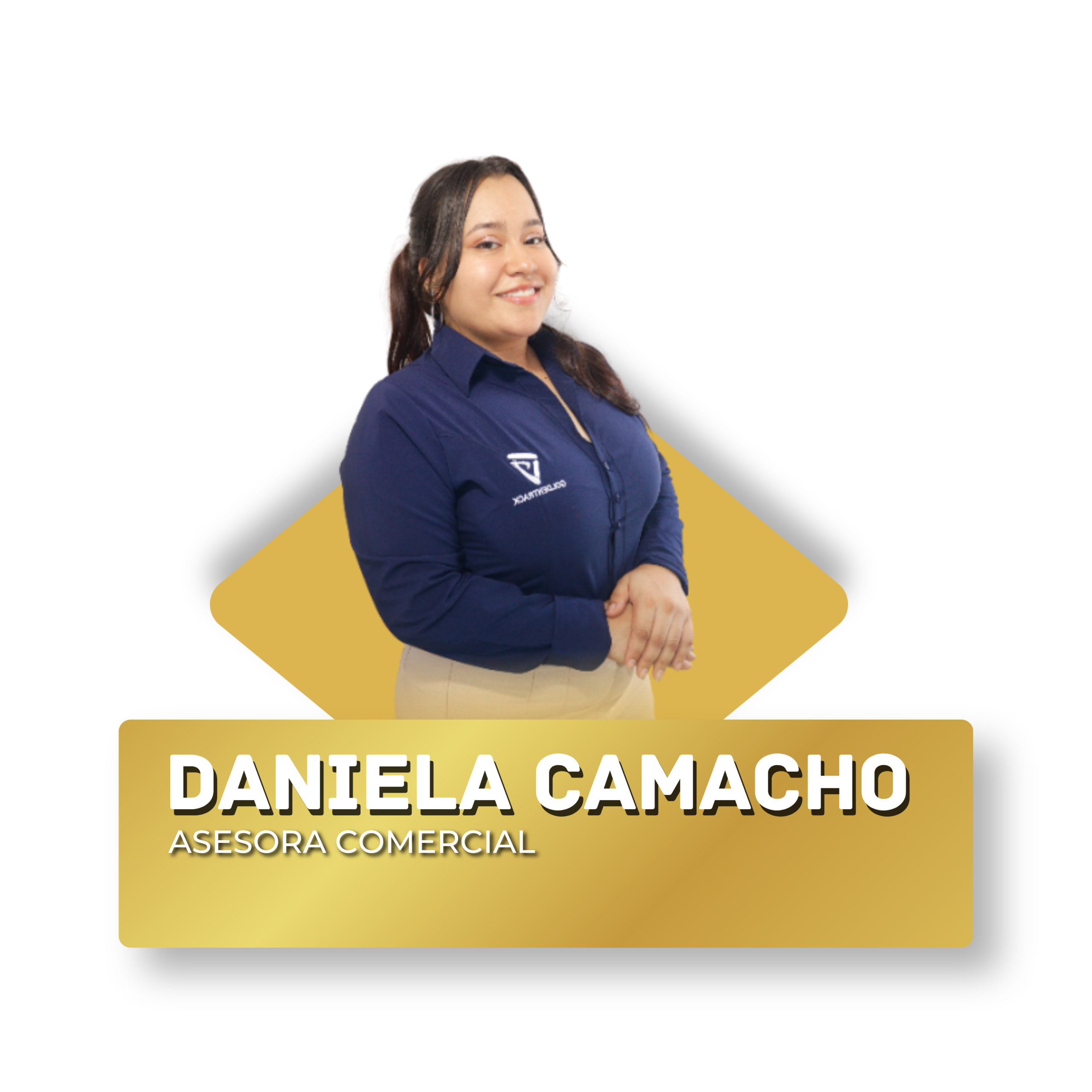 daniela camacho, asesora de ventas de repuestos para maquinaria pesada en Golden Track